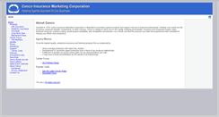 Desktop Screenshot of cencoinsurance.com